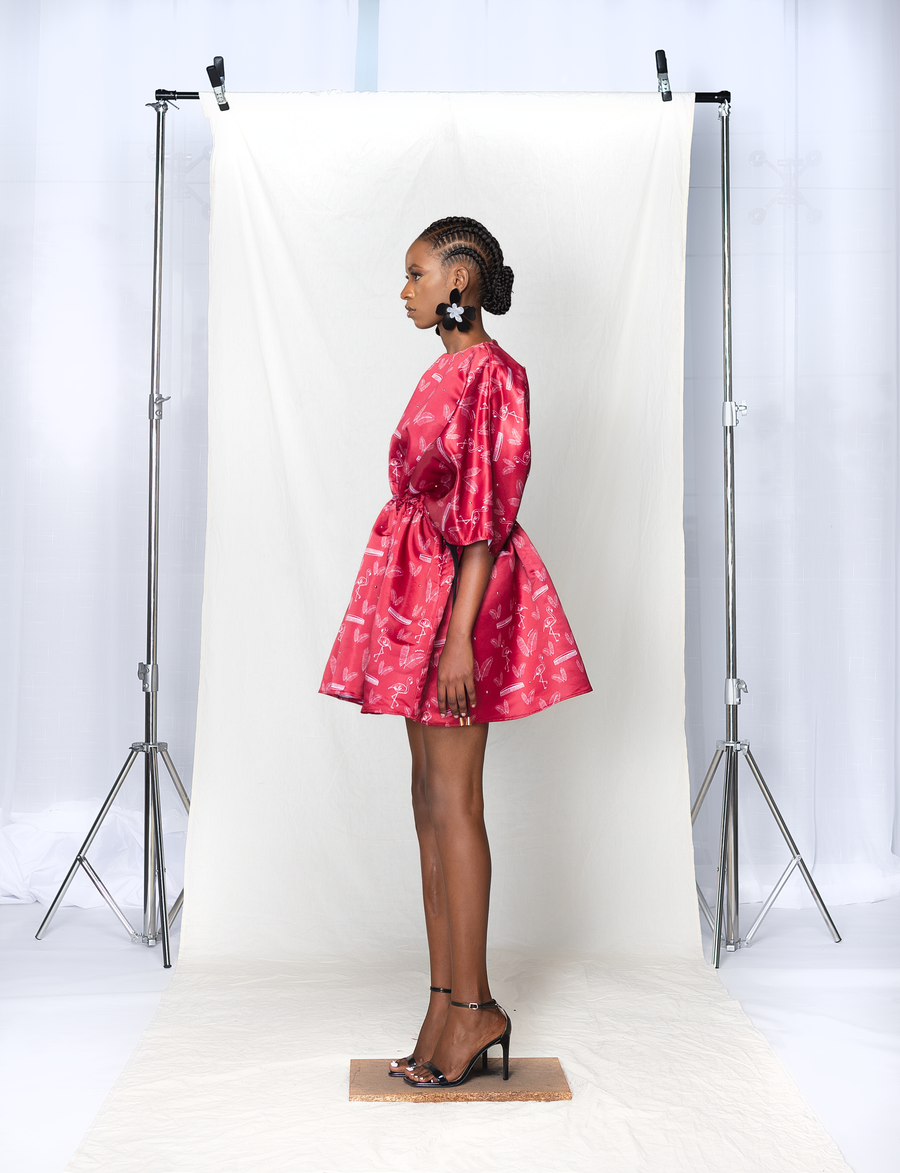 Anissa Mpungwe Atelier Drawstring Dress