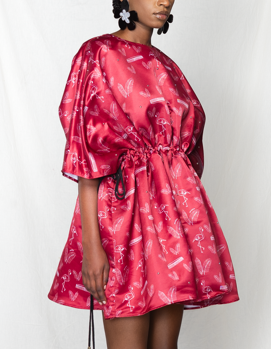 Anissa Mpungwe Atelier Drawstring Dress